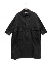 SETTO（セット）の古着「ステンカラーコート」｜ブラック