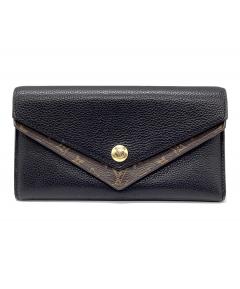 中古・古着通販】LOUIS VUITTON (ルイ ヴィトン) 長財布 ブラック