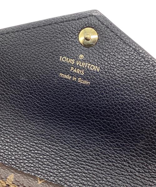 LOUIS VUITTON（ルイ ヴィトン）LOUIS VUITTON (ルイ ヴィトン) 長財布 ブラック×ブラウンの古着・服飾アイテム