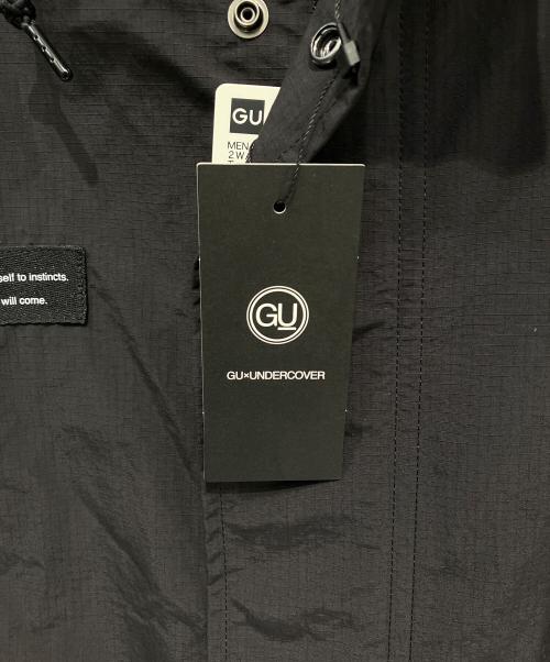 GU（ジーユー）GU (ジーユー) 2wayオーバーサイズモッズコート ブラック サイズ:M 未使用品の古着・服飾アイテム