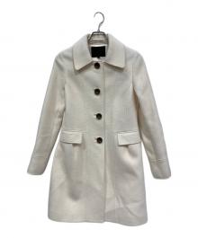 UNTITLED（アンタイトル）の古着「アンゴラ混コート」｜アイボリー