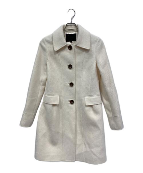 UNTITLED（アンタイトル）UNTITLED (アンタイトル) アンゴラ混コート アイボリー サイズ:4の古着・服飾アイテム