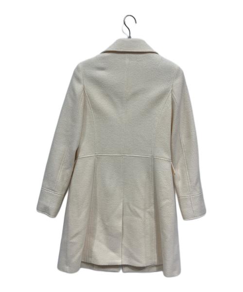 UNTITLED（アンタイトル）UNTITLED (アンタイトル) アンゴラ混コート アイボリー サイズ:4の古着・服飾アイテム