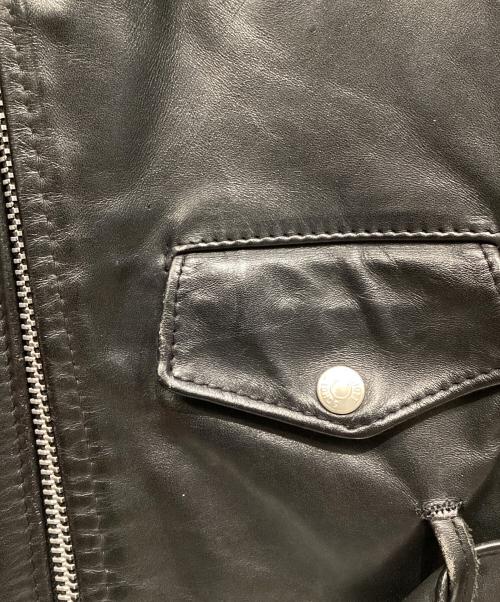 Schott（ショット）Schott (ショット) 618ダブルライダースジャケット ブラック サイズ:SIZE38の古着・服飾アイテム