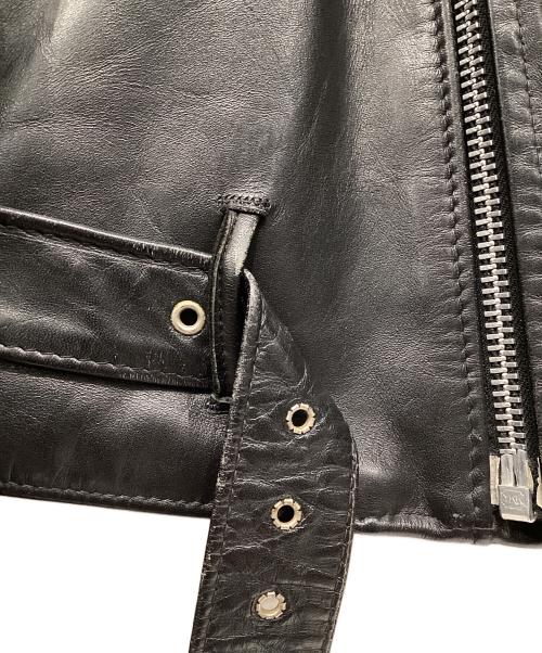 Schott（ショット）Schott (ショット) 618ダブルライダースジャケット ブラック サイズ:SIZE38の古着・服飾アイテム