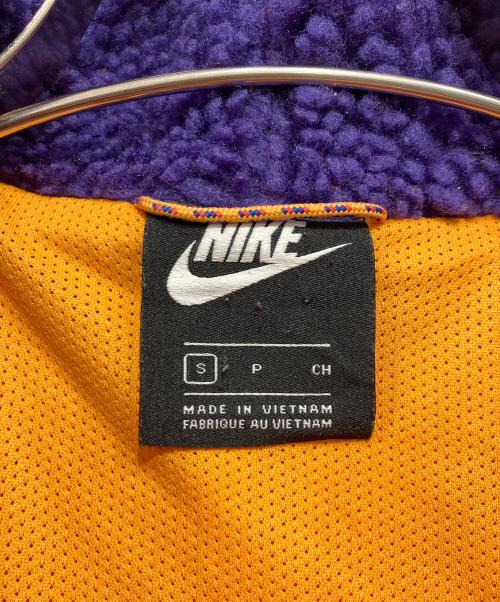 NIKE（ナイキ）NIKE (ナイキ) フリースジャケット オレンジ×パープル サイズ:Sの古着・服飾アイテム