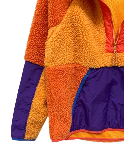 NIKE（ナイキ）NIKE (ナイキ) フリースジャケット オレンジ×パープル サイズ:Sの古着・服飾アイテム