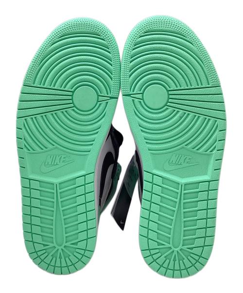 NIKE（ナイキ）NIKE (ナイキ) AIR JORDAN 1 RETRO HIGH OG グリーン×ブラック サイズ:27 未使用品の古着・服飾アイテム