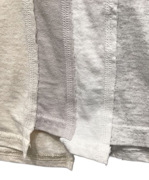 Rebuild by Needles（リビルドバイニードルス）Rebuild by Needles (リビルドバイニードルス) Tシャツ ベージュ サイズ:XLの古着・服飾アイテム