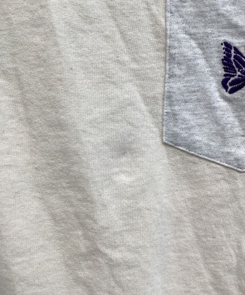 Rebuild by Needles（リビルドバイニードルス）Rebuild by Needles (リビルドバイニードルス) Tシャツ ベージュ サイズ:XLの古着・服飾アイテム