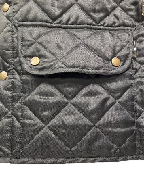 BELSTAFF（ベルスタッフ）BELSTAFF (ベルスタッフ) キルティングジャケット ブラック サイズ:44の古着・服飾アイテム