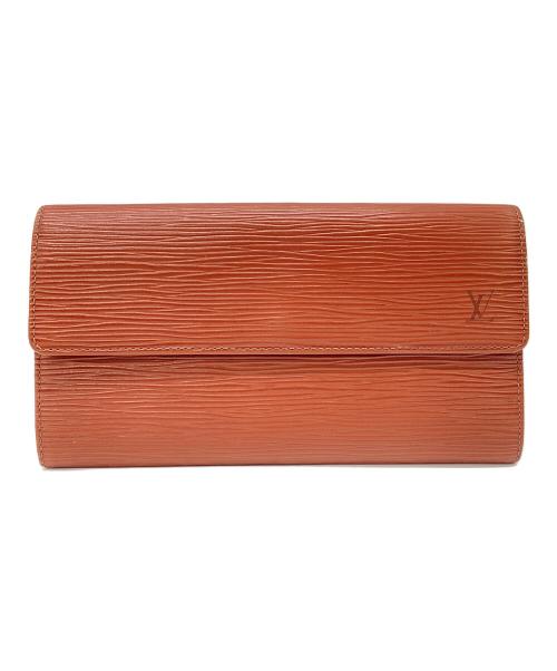 LOUIS VUITTON（ルイ ヴィトン）LOUIS VUITTON (ルイ ヴィトン) 2つ折り財布 ブラウンの古着・服飾アイテム