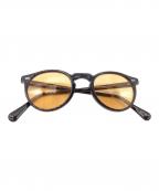 OLIVER PEOPLESオリバーピープルズ）の古着「サングラス」｜ブラック×イエロー