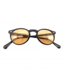 OLIVER PEOPLES（オリバーピープルズ）の古着「サングラス」｜ブラック×イエロー