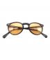 OLIVER PEOPLES（オリバーピープルズ）の古着「サングラス」｜ブラック×イエロー