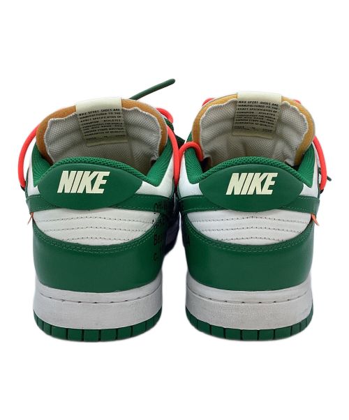 NIKE（ナイキ）NIKE (ナイキ) OFFWHITE (オフホワイト) ローカットスニーカー ホワイト×グリーン サイズ:29の古着・服飾アイテム