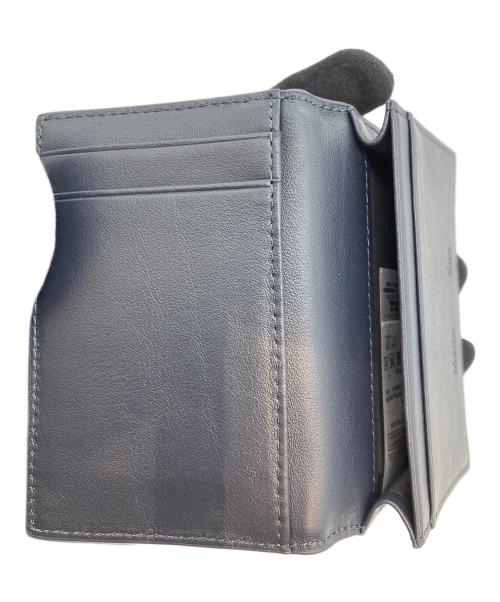 Matin Kim（マーティン・キム）Matin Kim (マーティン・キム) スリムメタルビジネスウォレット ネイビーの古着・服飾アイテム