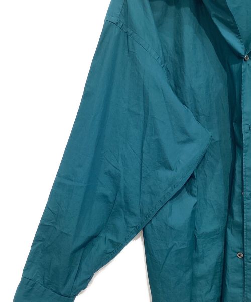 Graphpaper（グラフペーパー）Graphpaper (グラフペーパー) ロングスリーブシャツ グリーン サイズ:Freeの古着・服飾アイテム