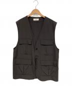 MARKAマーカ）の古着「サファリベスト」｜ブラック