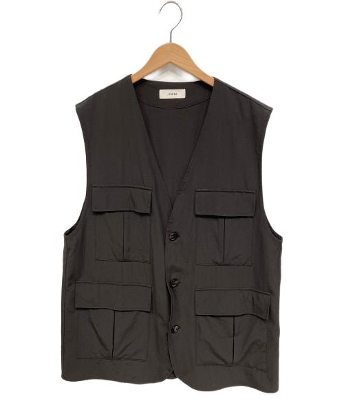 MARKA（マーカ）MARKA (マーカ) サファリベスト ブラック サイズ:Mの古着・服飾アイテム