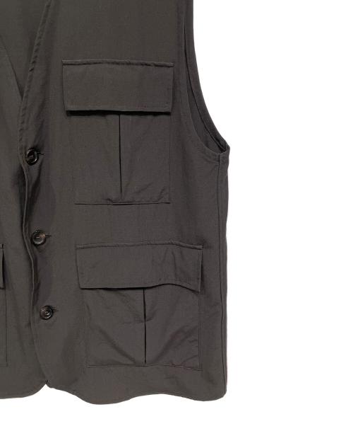 MARKA（マーカ）MARKA (マーカ) サファリベスト ブラック サイズ:Mの古着・服飾アイテム