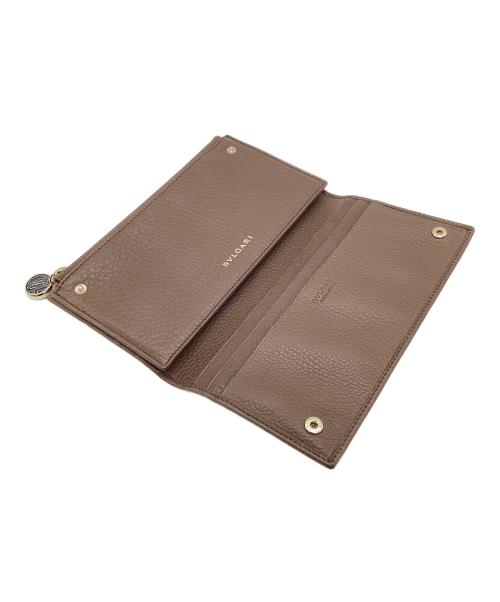 BVLGARI（ブルガリ）BVLGARI (ブルガリ) 長財布 ブラウンの古着・服飾アイテム