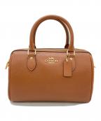 COACHコーチ）の古着「ミニボストンバッグ」｜ブラウン