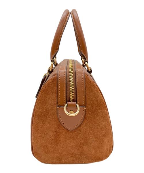 COACH（コーチ）COACH (コーチ) ミニボストンバッグ ブラウンの古着・服飾アイテム