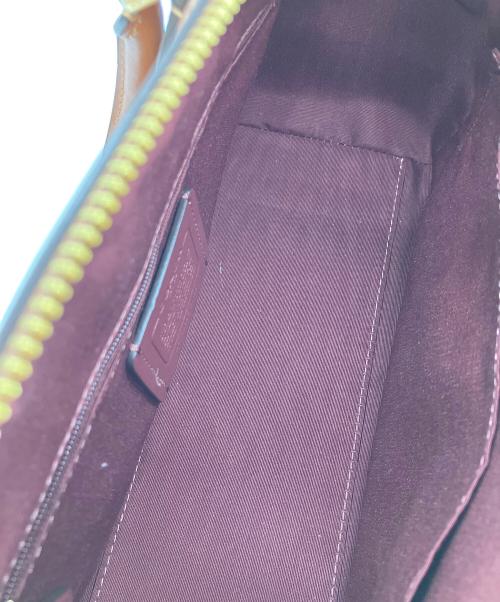 COACH（コーチ）COACH (コーチ) ミニボストンバッグ ブラウンの古着・服飾アイテム