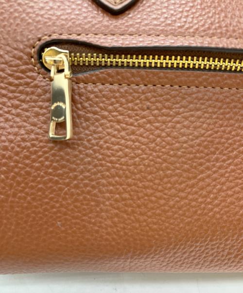 COACH（コーチ）COACH (コーチ) ミニボストンバッグ ブラウンの古着・服飾アイテム