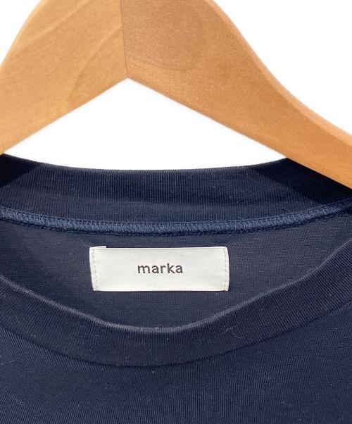 MARKA（マーカ）MARKA (マーカ) フットボールカットソー ネイビー サイズ:Mの古着・服飾アイテム