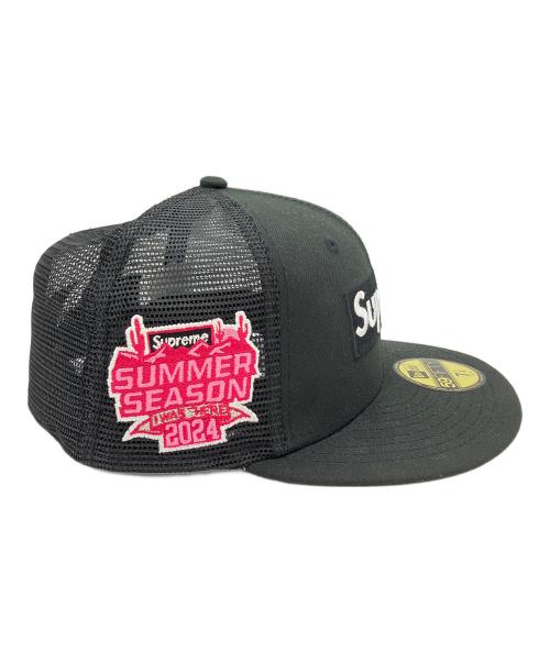 SUPREME（シュプリーム）SUPREME (シュプリーム) New Era (ニューエラ) ボックスロゴキャップ ブラックの古着・服飾アイテム