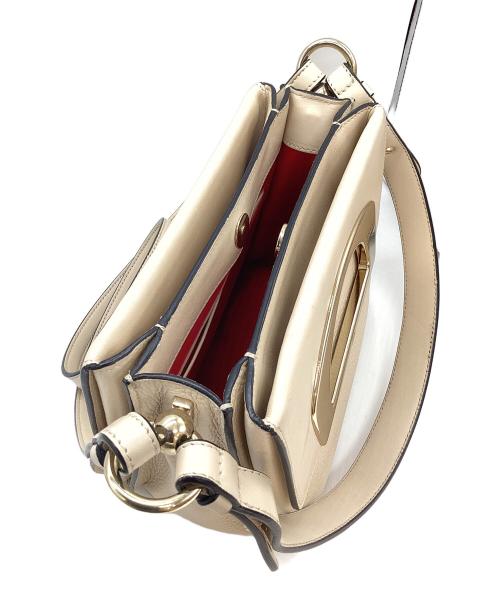 Christian Louboutin（クリスチャン・ルブタン）Christian Louboutin (クリスチャン・ルブタン) 2WAYショルダーバッグ ベージュの古着・服飾アイテム