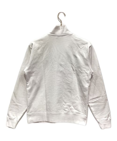 J.W.ANDERSON（ジェイダブリューアンダーソン）J.W.ANDERSON (ジェイダブリューアンダーソン) ハーフジップスウェット ホワイト サイズ:Mの古着・服飾アイテム