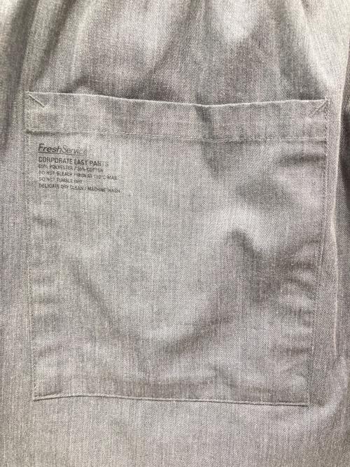 FreshService（フレッシュサービス）FreshService (フレッシュサービス) CORPORATE EASY PANTS グレー サイズ:FREEの古着・服飾アイテム