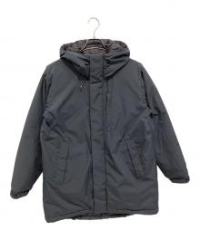 SHIPS any（シップスエニィ）の古着「多機能中綿フードミドル コート」｜ネイビー