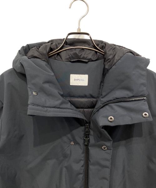SHIPS any（シップスエニィ）SHIPS any (シップスエニィ) 多機能中綿フードミドル コート ネイビー サイズ:Mの古着・服飾アイテム