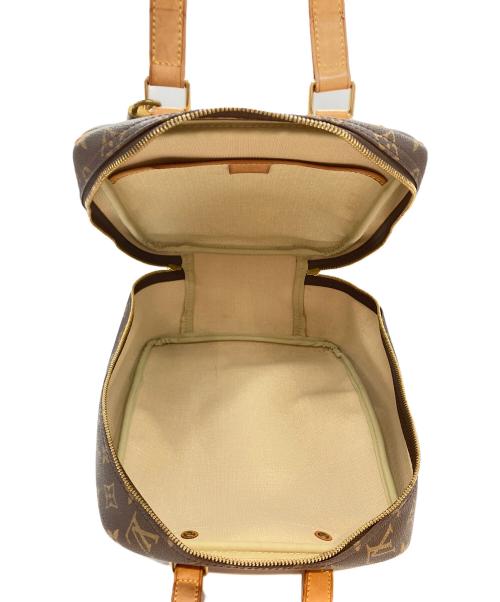 LOUIS VUITTON（ルイ ヴィトン）LOUIS VUITTON (ルイ ヴィトン) ハンドバッグ エクスキュルシオン ブラウンの古着・服飾アイテム