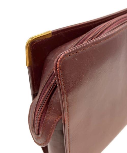 Cartier（カルティエ）Cartier (カルティエ) セカンドバッグ ボルドーの古着・服飾アイテム