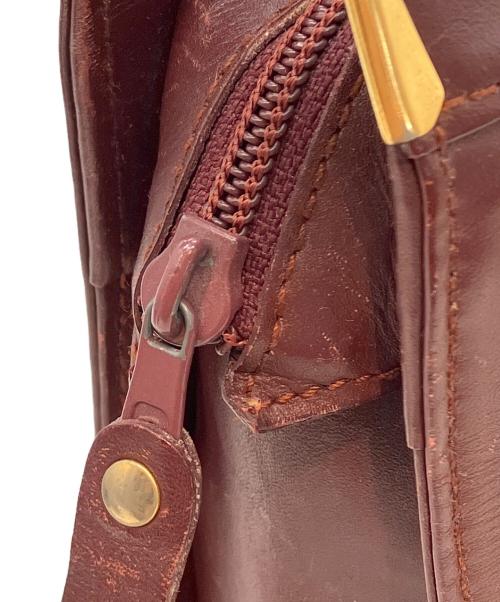 Cartier（カルティエ）Cartier (カルティエ) セカンドバッグ ボルドーの古着・服飾アイテム