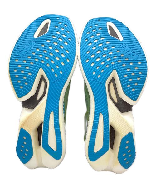 HOKAONEONE（ホカオネオネ）HOKAONEONE (ホカオネオネ) CIELO X1 ブルー×黄緑 サイズ:28.5cmの古着・服飾アイテム