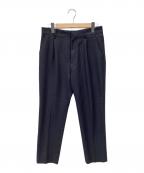 GUILTY PARTIES×ERMENEGILDO ZEGNAギルティーパーティーズ×エルメネジルド・ゼニア）の古着「ストライプパンツ」｜ブラック