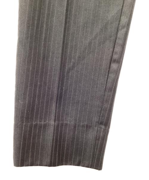 GUILTY PARTIES（ギルティーパーティーズ）GUILTY PARTIES (ギルティーパーティーズ) ERMENEGILDO ZEGNA (エルメネジルド・ゼニア) ストライプパンツ ブラック サイズ:Sの古着・服飾アイテム