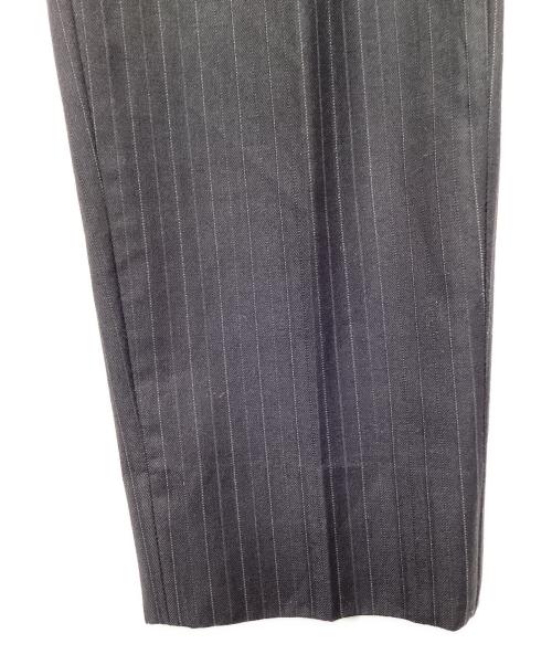 GUILTY PARTIES（ギルティーパーティーズ）GUILTY PARTIES (ギルティーパーティーズ) ERMENEGILDO ZEGNA (エルメネジルド・ゼニア) ストライプパンツ ブラック サイズ:Sの古着・服飾アイテム