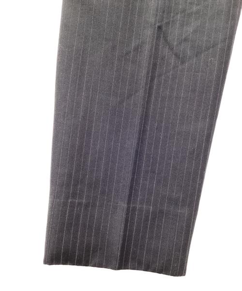 GUILTY PARTIES（ギルティーパーティーズ）GUILTY PARTIES (ギルティーパーティーズ) ERMENEGILDO ZEGNA (エルメネジルド・ゼニア) ストライプパンツ ブラック サイズ:Sの古着・服飾アイテム