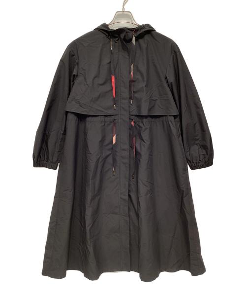 BLUE LABEL CRESTBRIDGE（ブルーレーベルクレストブリッジ）BLUE LABEL CRESTBRIDGE (ブルーレーベルクレストブリッジ) コート ブラック サイズ:38の古着・服飾アイテム