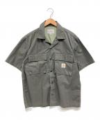 CarHarttカーハート）の古着「半袖シャツ」｜カーキ