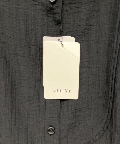 Lallia Mu（ラリア ムー）Lallia Mu (ラリア ムー) シャツブラウス ブラック サイズ:Mの古着・服飾アイテム
