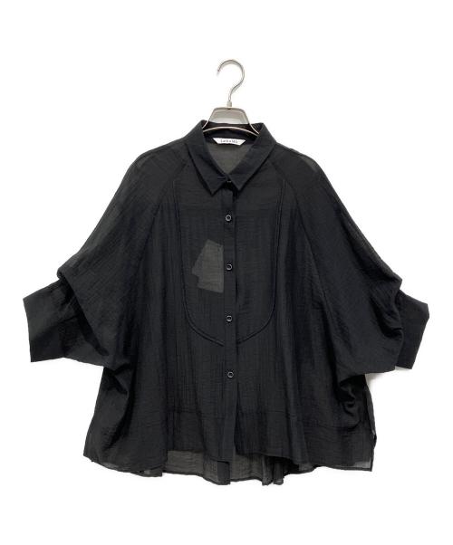 Lallia Mu（ラリア ムー）Lallia Mu (ラリア ムー) シャツブラウス ブラック サイズ:Mの古着・服飾アイテム