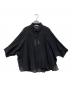Lallia Mu（ラリア ムー）の古着「シャツブラウス」｜ブラック